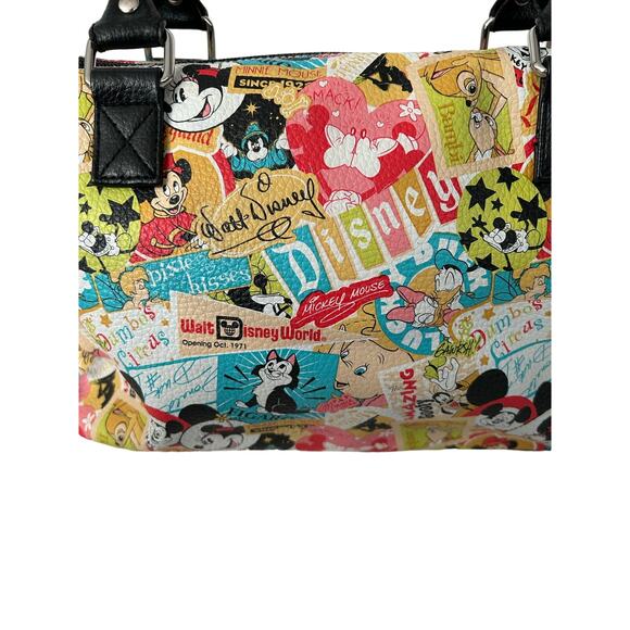 Disney Parks Classic Collage Purse Mickey Mouse & Friends - Picture 3 of 8